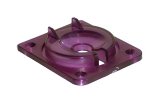 Eject Shield Top - Transparent Violet