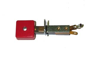Target - Front Mounting - Square - Red