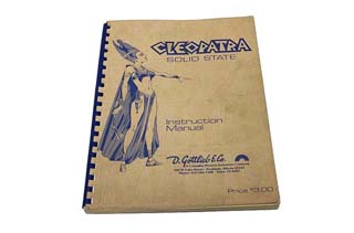 Cleopatra Manual - Used