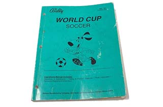 World Cup Soccer Manual - Used