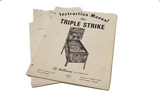 Triple Strike Manual - Used