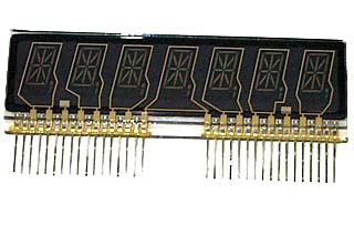 7 Digit Alphanumeric Display Glass