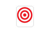 Target Decal-Red Bullseye