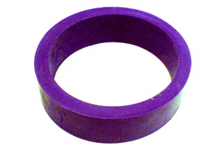 Wide Flipper Rubber- Purple