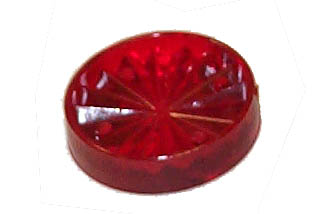 Playfield Insert: Circle 1" starburst red