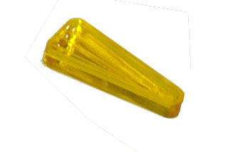 Playfield insert-Arrow-Tri 1.5"-medieval starburst yellow