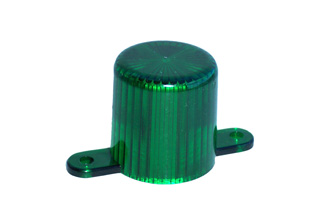 Mini-Dome-Screw Tab-Green