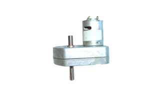 Johnny Mneumonic- Hand Motor & Gearbox Housing Assy.