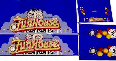Funhouse Cabinet Decal Set