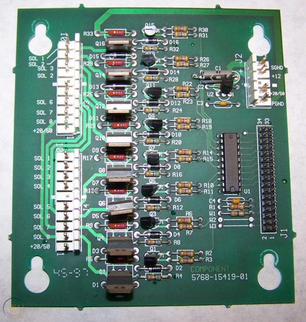 8 Opto PCB Assy | Mr Pinball Australia